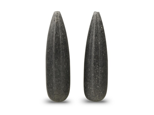 [AVDC3008P] Black Aventurine 30x8mm Drop Pair