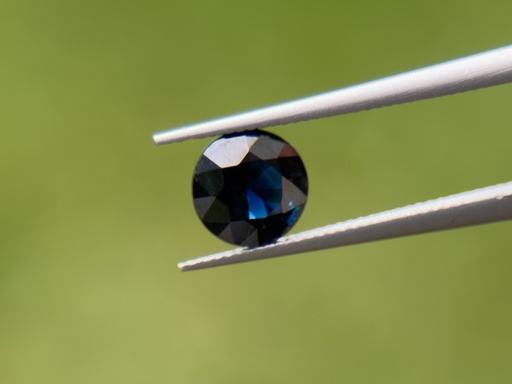 [SAX3665] Australian Sapphire 6.27mm Round Dark Blue