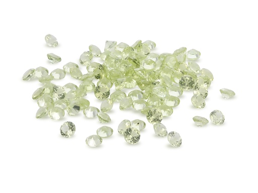 [PRRB0225S] Peridot 2.25mm Round Diamond Cut