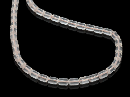 [BEADJ1545] Beads Rose Quartz 10x7mm Cylinder strand