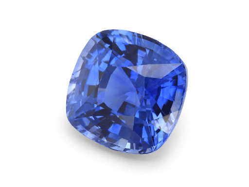[SCX3386] Ceylon Sapphire 9.00mm Square Cushion Mid Blue