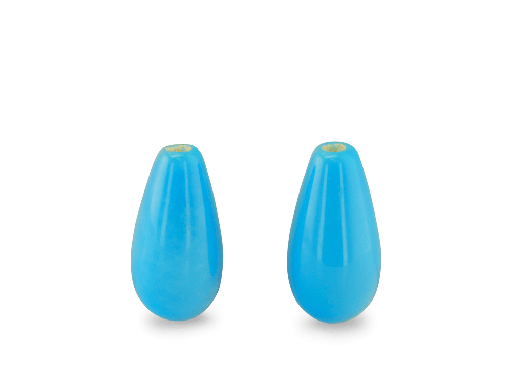 [TQBPD-1005] Turquoise Sleeping Beauty 10x5mm Polished Drop