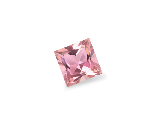 [TUKQP1055] Pink Tourmaline 5.5mm Princess Cut 1st Grade