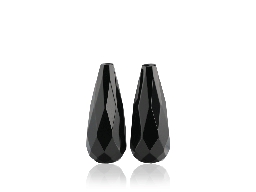 [XBRIF-2008] Onyx Briolette 20x8mm Pair 