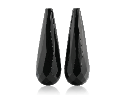 [XBRIF-3010] Onyx Briolette 30x10mm Pair 