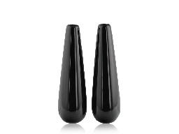 [XBRIP-2808] Onyx Drop Polished 28x8mm Pair 