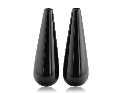 [XBRIP-3010] Onyx Drop Polished 30x10mm Pair