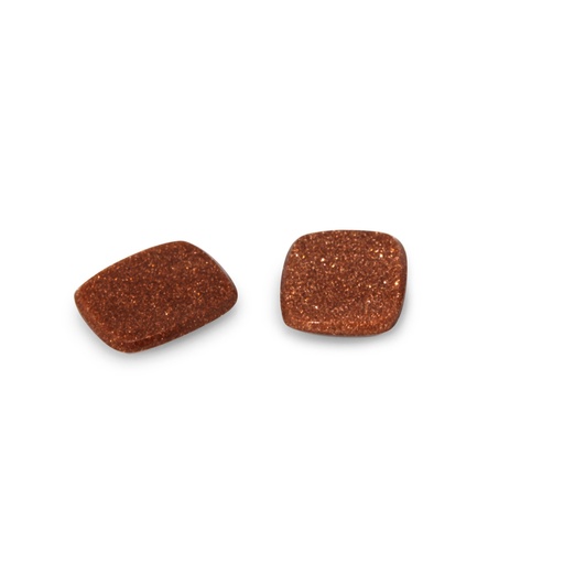 [GOLDJ10011] Goldstone 12x10mm Cushion Buff Top