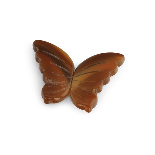 [ORNX3379] Agate Butterfly Wings 27-30mm Pair