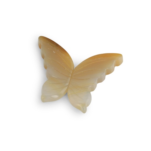 [ORNX3392] Agate Butterfly Wings 27-30mm Pair