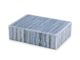 [ORNX3420] Ornamental Blue Lace Agate Gembox 150x100mm 