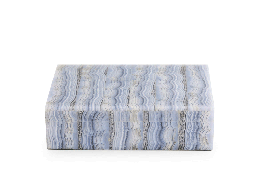 [ORNX3421] Ornamental Blue Lace Agate Gembox 150x100mm 
