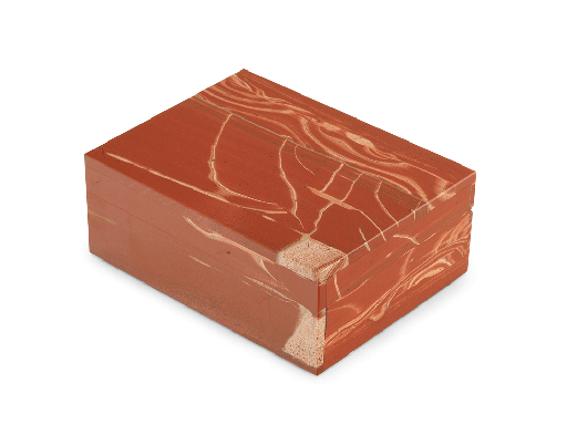 [ORNX3460] Ornamental Red Jasper 100x80mm Gem box