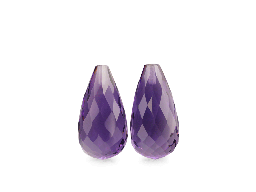 [AMBR-1508] Amethyst Medium 15x8mm Briolette 