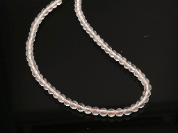 [BEADJ20418] [BEADJ20418] Beads Rose Quartz 7mm Round Pol Madagascan 
