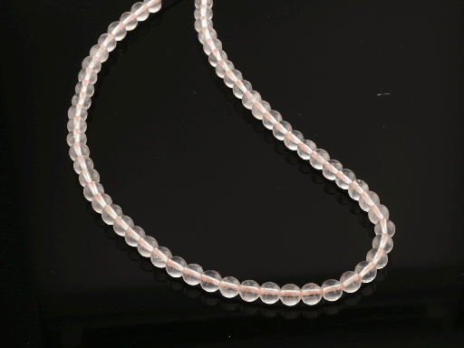 [BEADJ20418] Rose Quartz 7mm Round Polished Strand