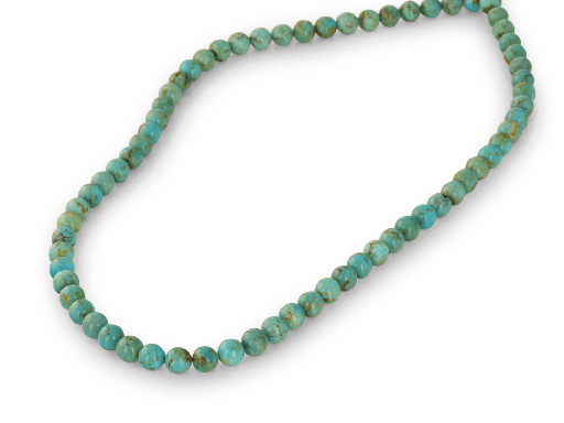 [BEADJ3086] Turquoise Campitos 6.00mm Round