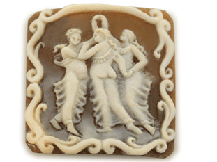 [CAMX3018] Cameo Three Graces 42x41mm