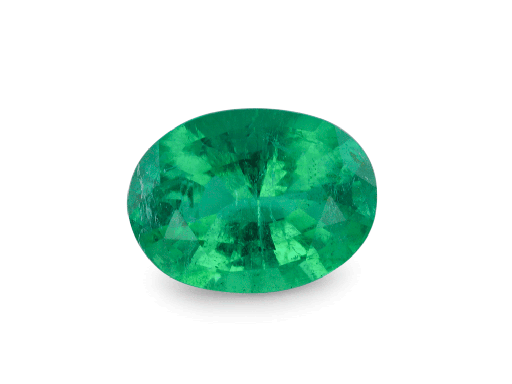 [EX3241] Zambian Emerald 6.9x5.1mm Oval
