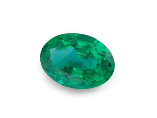 [EX3244] Emerald Zambian 7.1x5.1mm Oval 