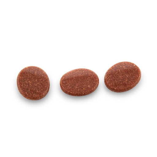 [GOLDJ10008] Goldstone 11x9mm Oval Buff Top