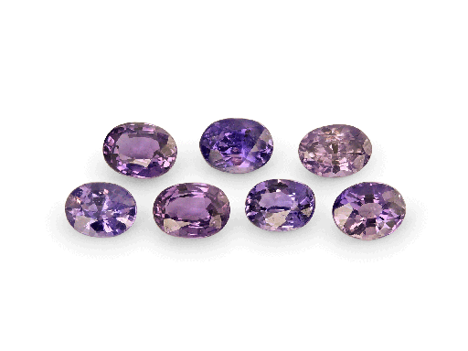 [KJ20157] Purple Sapphire 4x3mm +/- Oval 