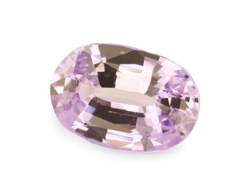 [KX3095] Sapphire 10x6.8mm Oval Light Purple