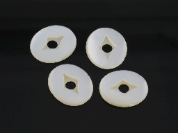 [MPJ30006] Mother Of Pearl 14x12mm Oval CP Diamond Shape 