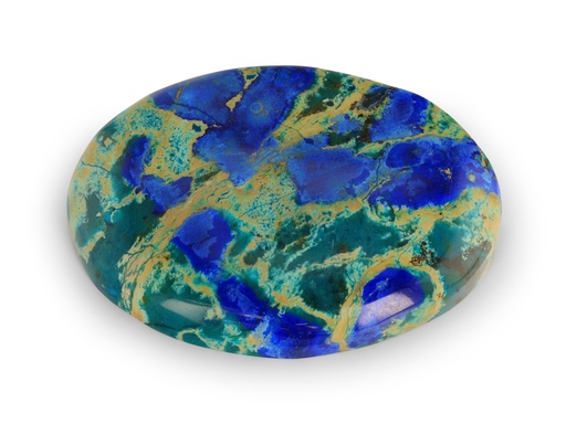 [ORNX3194] Bisbee Azurite & Malachite 38.5x27mm Oval 