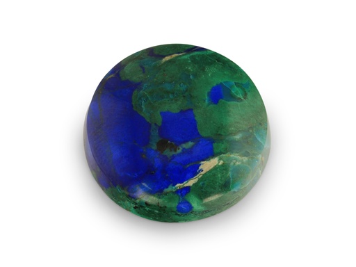 [ORNX3280] Azurite & Malachite 18.5mm Round