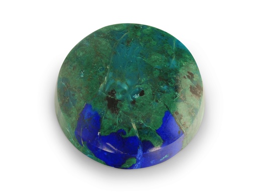 [ORNX3282] Azurite & Malachite 20.5mm Round
