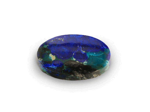 [ORNX3306] Bisbee Azurite & Malachite 20.5x12.8mm Oval 