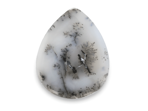 [ORNX3499] Dendritic Agate 44x34mm Pear Shape