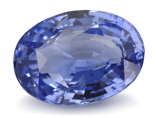 [SCX3079] Ceylon Sapphire 12.5x9.1mm Oval Mid Blue