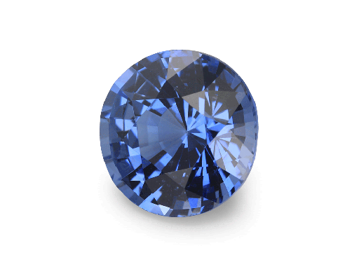 [SCX3323] Ceylon Sapphire 7.00mm Round Mid Blue