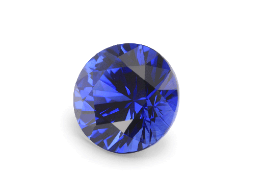 [SCX3389] Ceylon Sapphire 6.75mm Round Blue