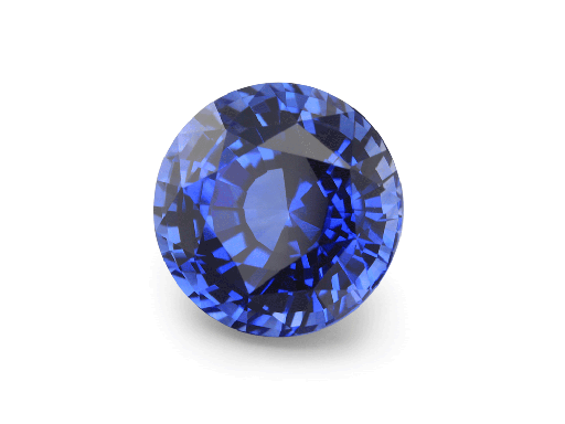 [SCX3404] Ceylon Sapphire 6.50mm Round Blue