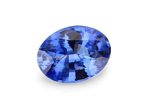 [SCX3426] Ceylon Sapphire 8x6mm Oval Mid Blue