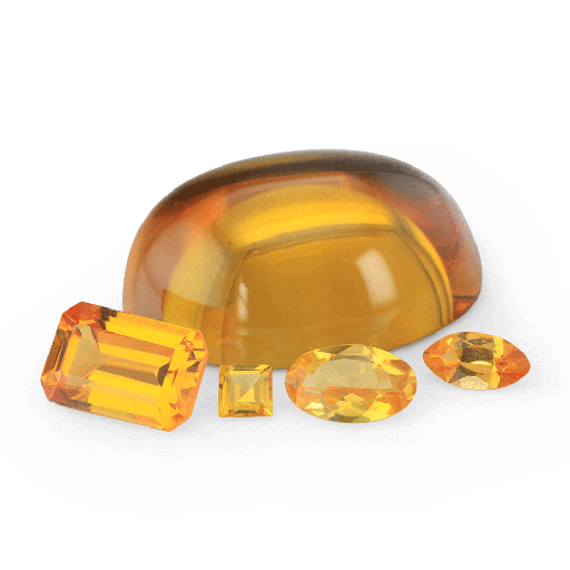 [SSYJ20029] Synthetic Sapphire 12x3.50mm Baguette Yellow Shallow