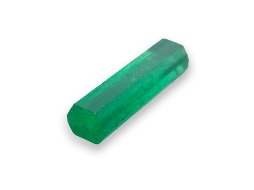 [EX3074] Emerald 19.5x5.5mm Hexagonal Crystal