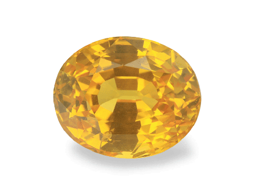 [SYX3094] Ceylon Yellow Sapphire 9.66x7.87mm Oval