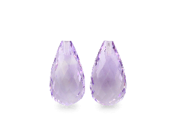 [ALBR-1508] Amethyst Light 15x8mm Briolette 
