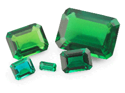 Hydrothermal Emerald - Emerald Cut