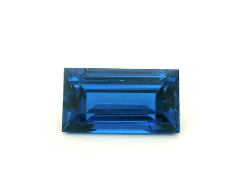 [USBJ30008] Synthetic Spinel 14x8mm Baguette Bright Blue