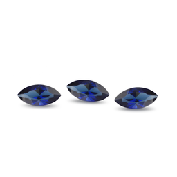 Synthetic Sapphire (Blue Corundum) - Marquise