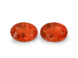 [NX3233] [NX3233] [NX3233] Mexican Fire Opal "Fanta" 7x5mm Oval 