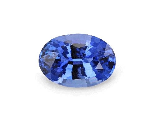 [SCX3421] Ceylon Sapphire 7x4.9mm Oval Mid Blue